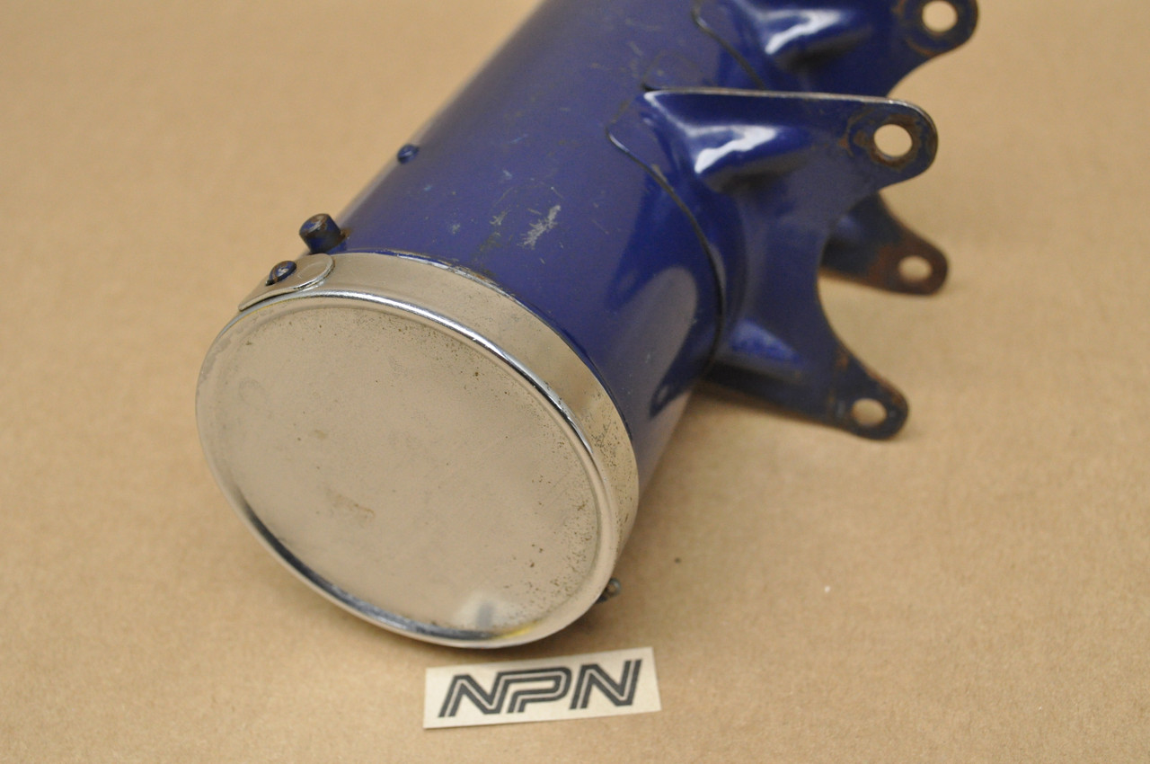 Vintage Used OEM Honda CB160 Blue Tool Box Holder w/ Lid 83500-216-000 Z