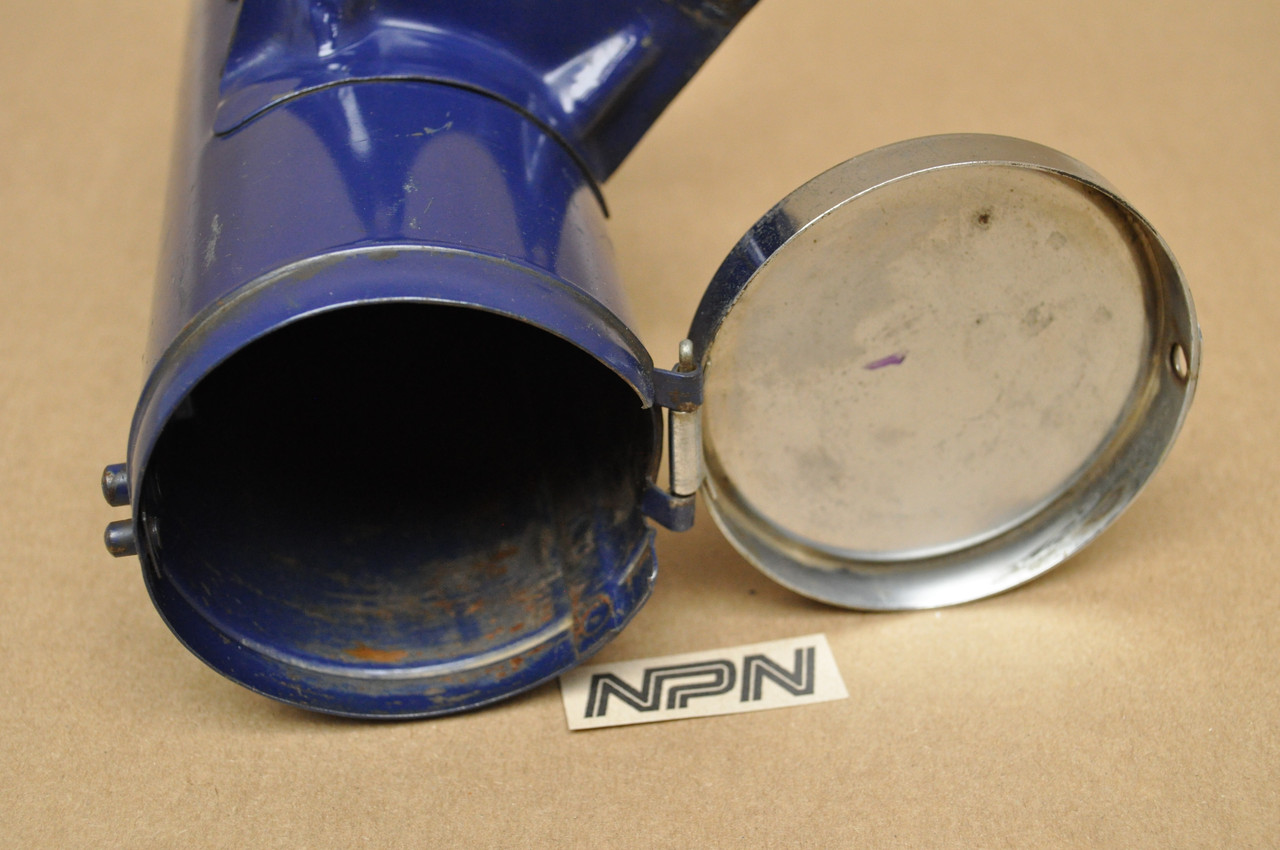 Vintage Used OEM Honda CB160 Blue Tool Box Holder w/ Lid 83500-216-000 Z
