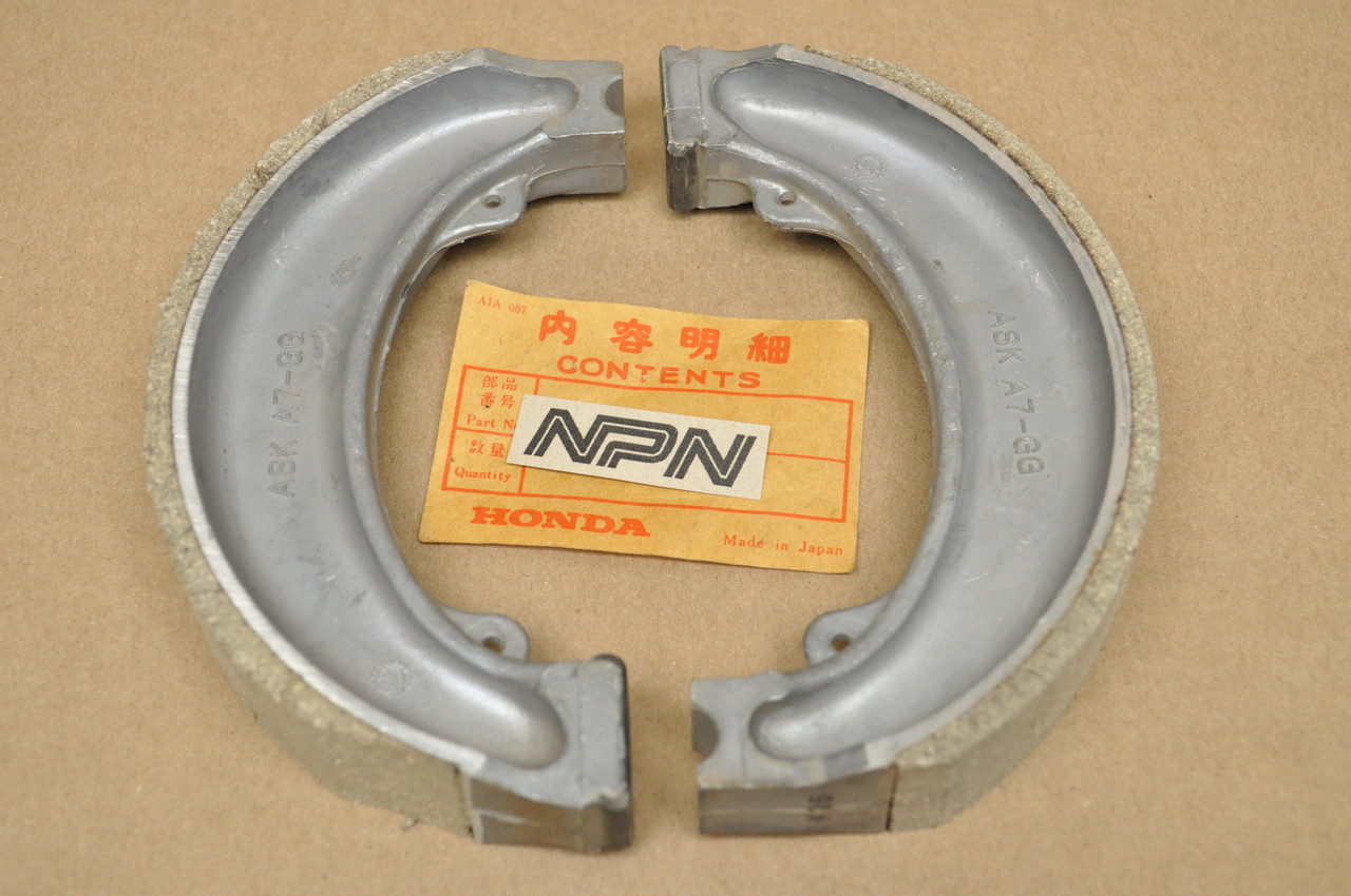 NOS Honda 1978-80 CR250 R Elsinore 1981 XL500 S Brake Shoe Pad Set 43120-430-000