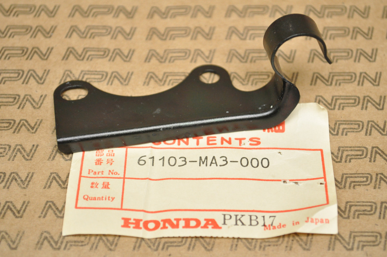 NOS Honda 1982 CB650 CB750 K Front Fender Water Guide Bracket 61103-MA3-000