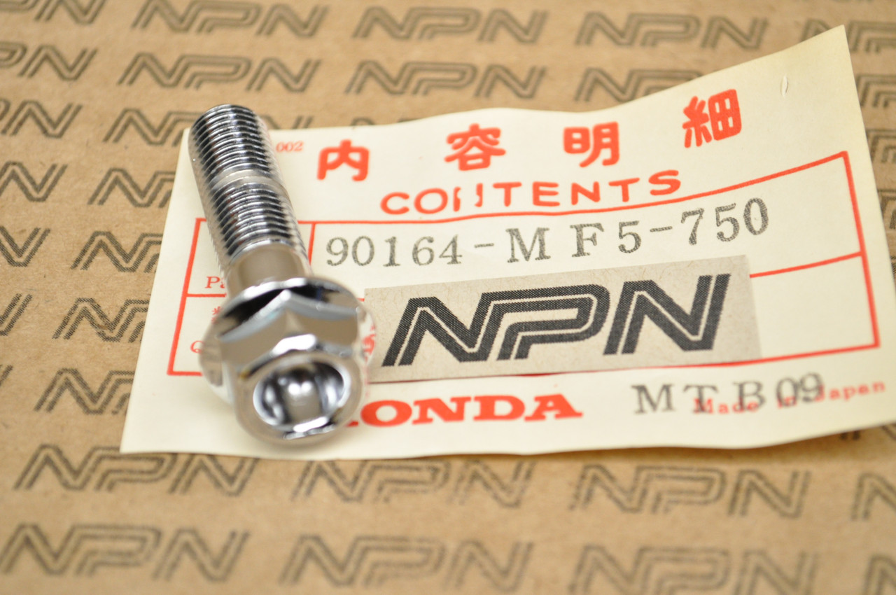 NOS Honda CB700 SC VF700 C VT1100 C VT500 C Shock or Caliper Bolt 90164-MF5-750