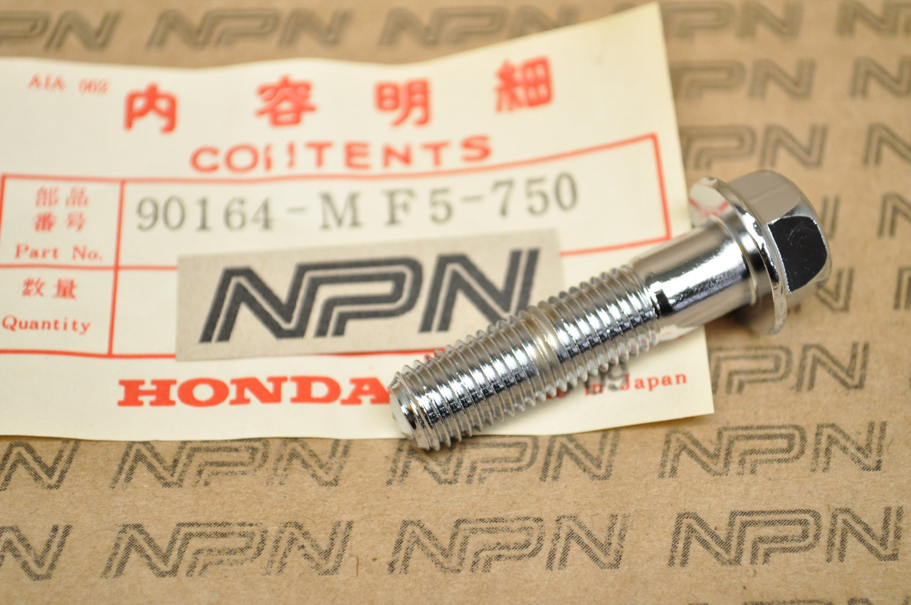 NOS Honda CB700 SC VF700 C VT1100 C VT500 C Shock or Caliper Bolt 90164-MF5-750