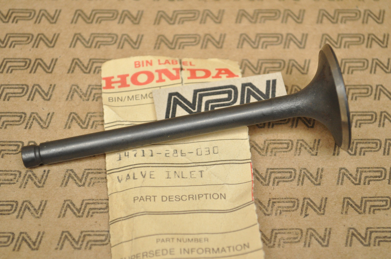 NOS Honda CB350 CB360 CJ360 CL350 CL360 SL350 Intake Valve 14711-286-030