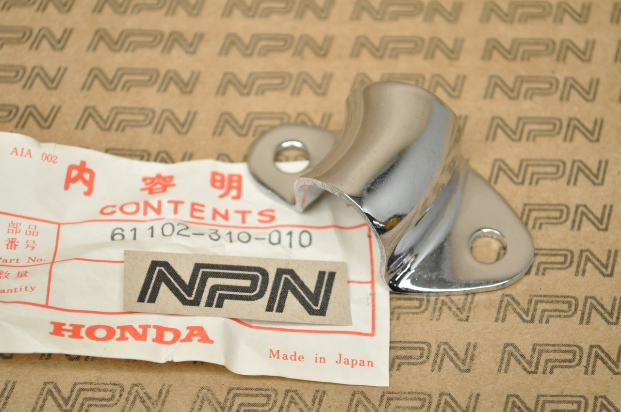 NOS Honda SL350 K0 Front Fender Stay Bracket 61102-310-010