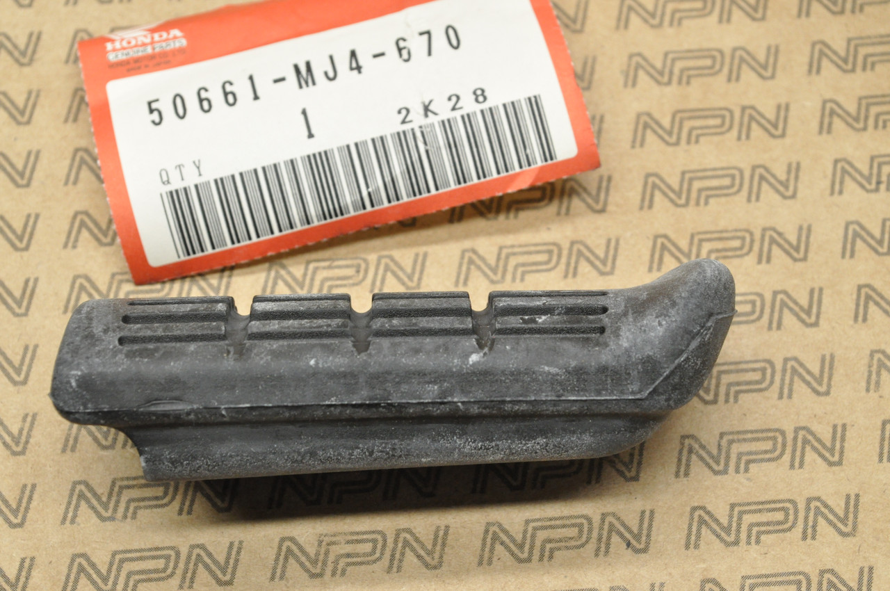NOS Honda CBR1000 F CBR600 F VF1000 R Foot Peg Step Rubber 50661-MJ4-670