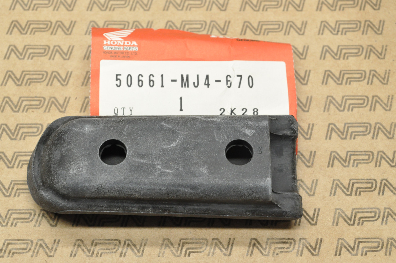 NOS Honda CBR1000 F CBR600 F VF1000 R Foot Peg Step Rubber 50661-MJ4-670