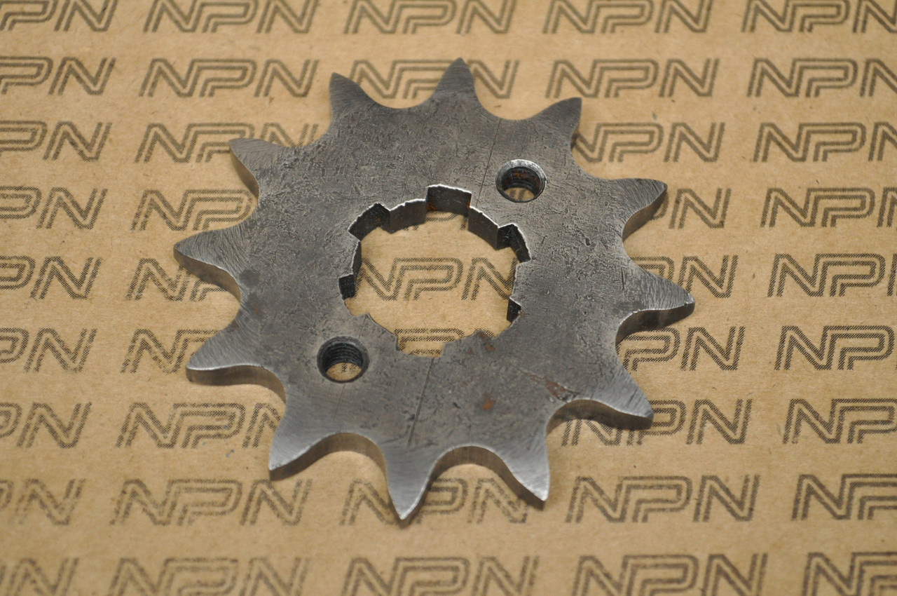 NOS Honda SL350 XL250 Circle Ind Front Drive Chain Sprocket 12T 23801-329-000