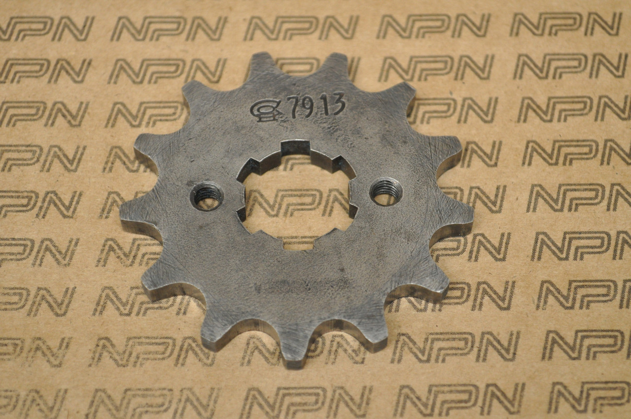 NOS Honda SL350 XL250 Circle Ind Front Drive Chain Sprocket 13T 23801-329-000