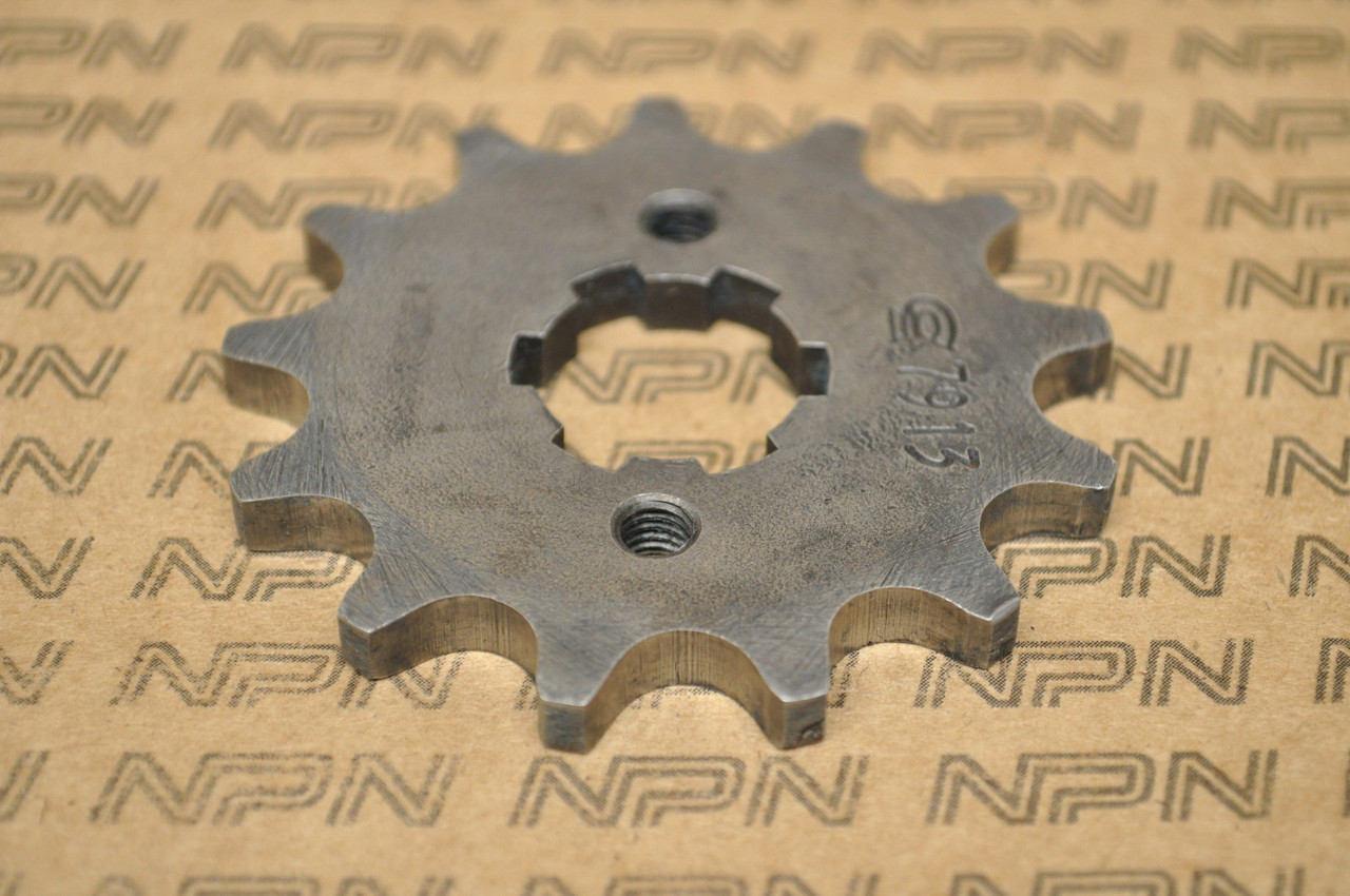 NOS Honda SL350 XL250 Circle Ind Front Drive Chain Sprocket 13T 23801-329-000