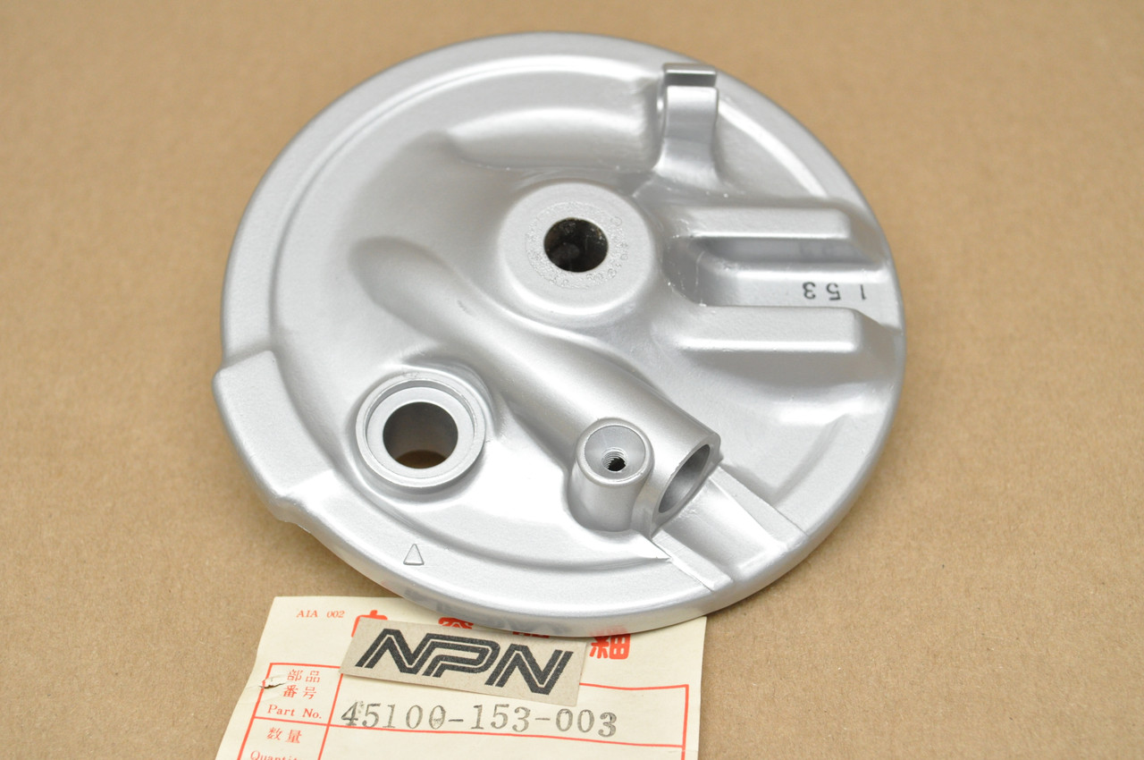 NOS Honda 1977 XR75 Front Brake Drum Panel 45100-153-003