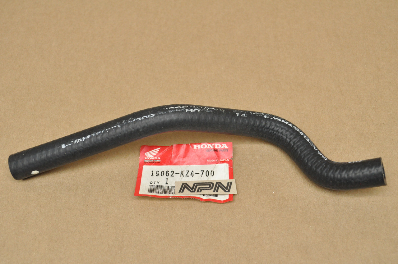 NOS Honda 1990-97 CR125 R Radiator Water Tube Hose 19062-KZ4-700