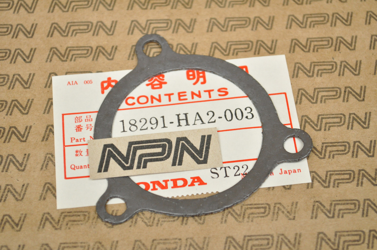 NOS Honda 1985-86 ATC250 R 1986-89 TRX250 Exhaust Manifold Gasket 18291-HA2-003