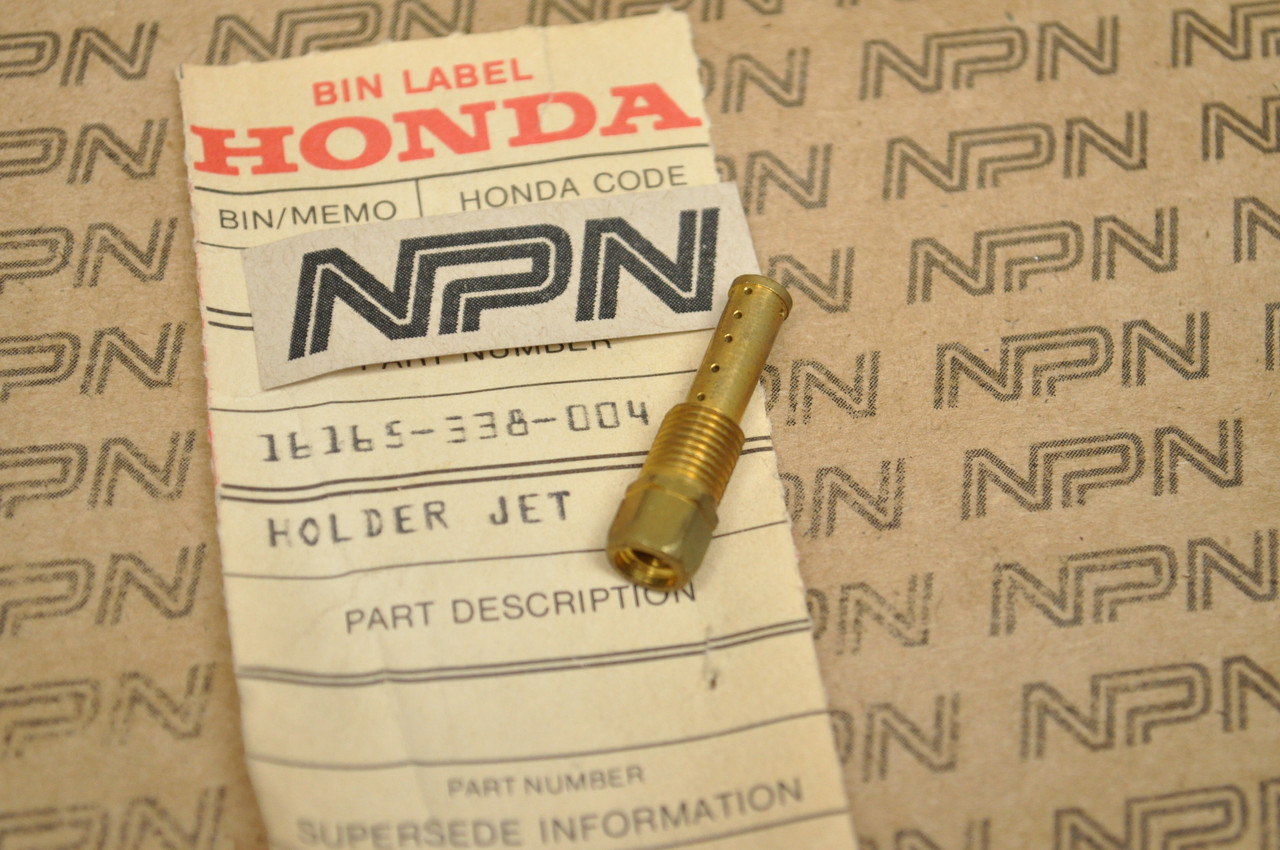 NOS Honda CB175 K6-K7 CL175 K6-K7 Carburetor Needle Jet Holder 16165-338-004
