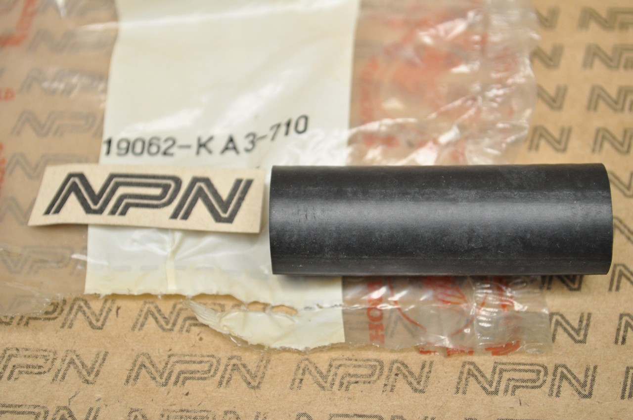 NOS Honda 1983 CR125 R Radiator Water Tube Hose 19062-KA3-710