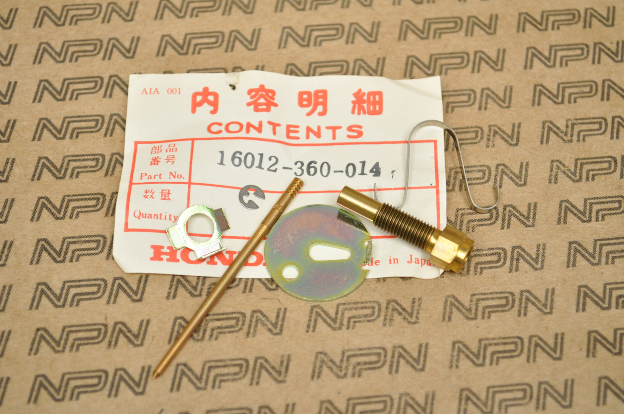 NOS Honda CR125 M Elsinore Carburetor Needle Jet Set 16012-360-014