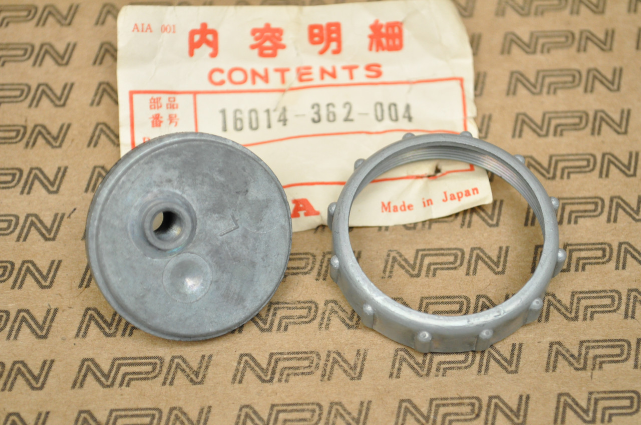 NOS Honda XL175 K0-1978 Carburetor Top Set Cap 16014-362-004