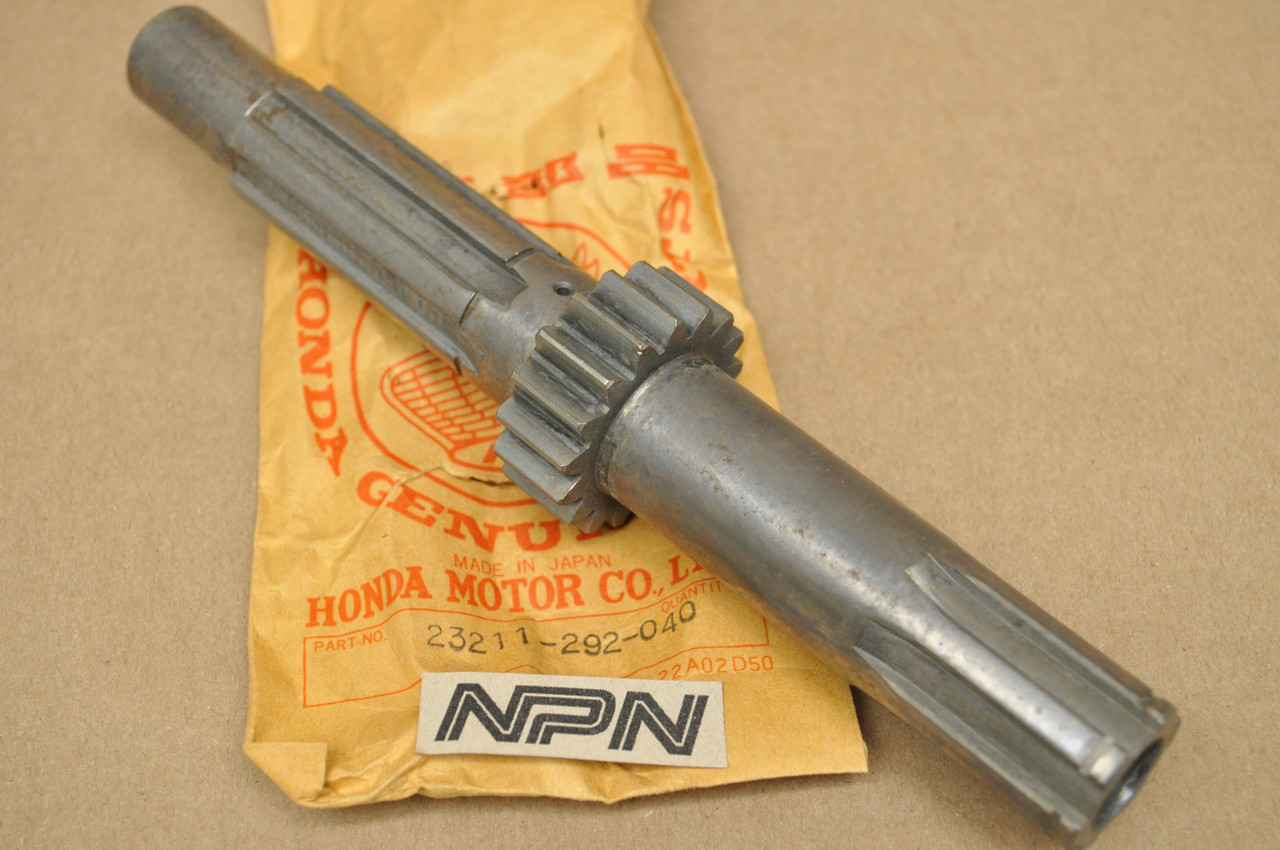 NOS Honda CB450 K1-K7 CL450 K0-K6 Transmission Main Shaft 23211-292-040