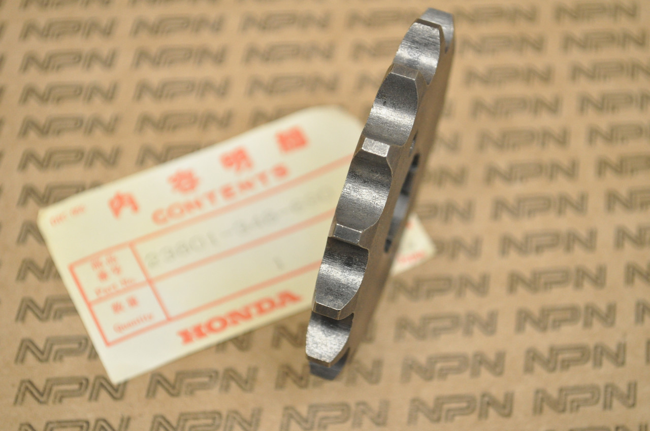 NOS Honda CB450 CB500 T CL450 XL350 Front Drive Chain Sprocket 15T 23801-348-690
