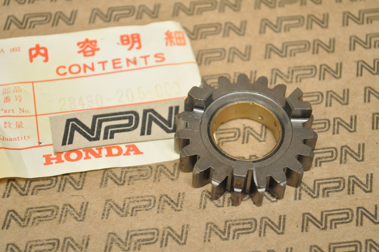 NOS Honda CA95 CB92 Main Shaft Second 2nd Gear 19T 23430-205-000