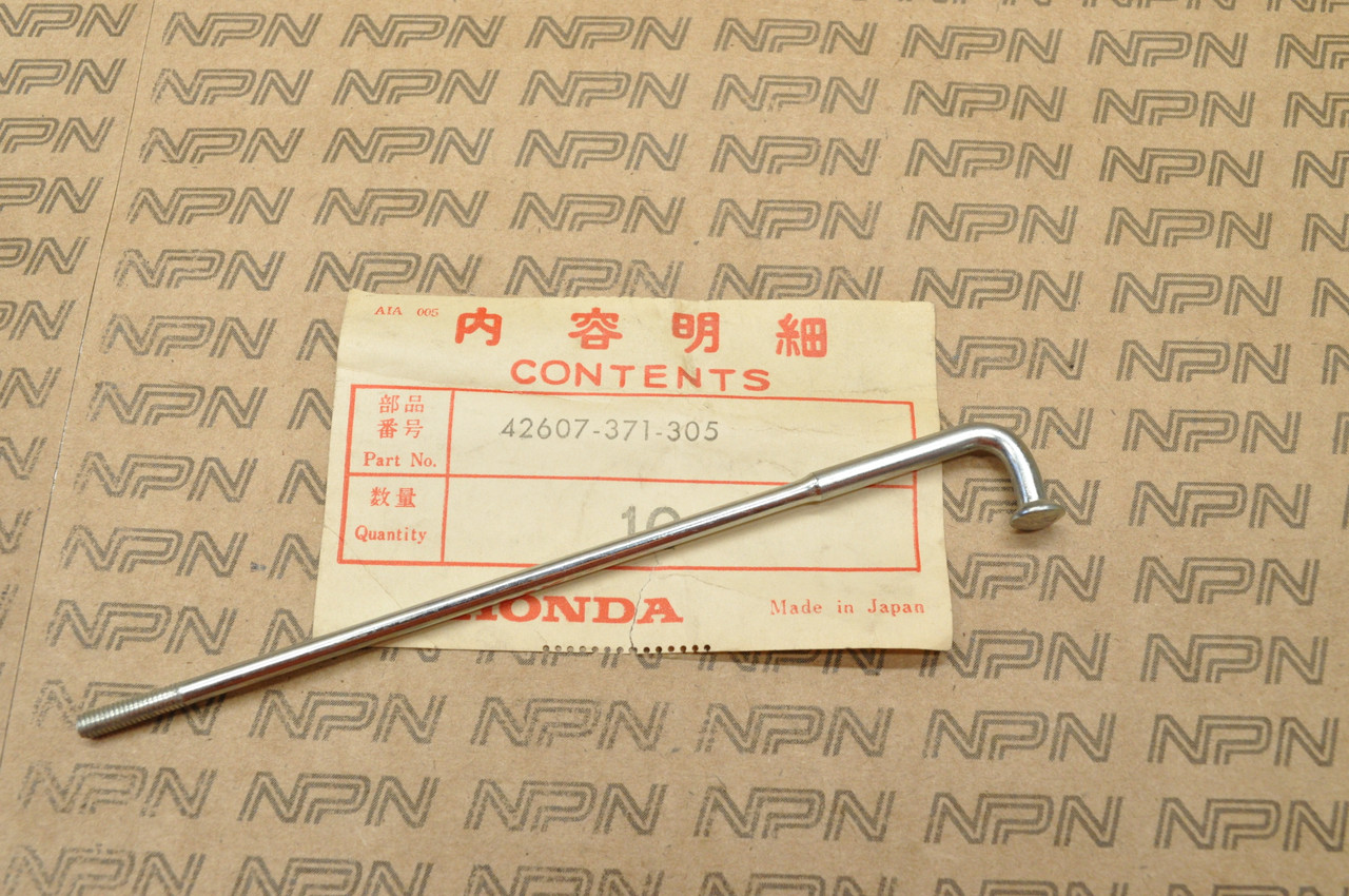 NOS Honda CB750 A GL1000 K0-1977 Rear Wheel Spoke "B" 42607-371-305