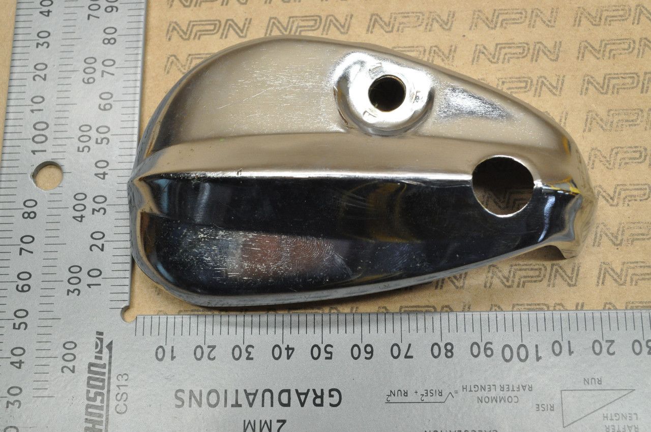 NOS Honda S65 Chrome Lower Left Front Fork Cover 51345-035-000