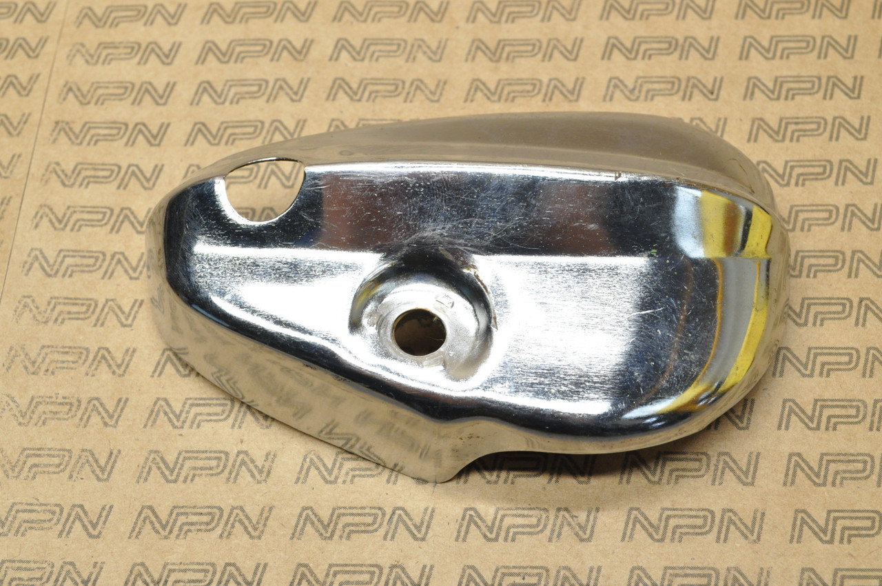 NOS Honda S65 Chrome Lower Left Front Fork Cover 51345-035-000