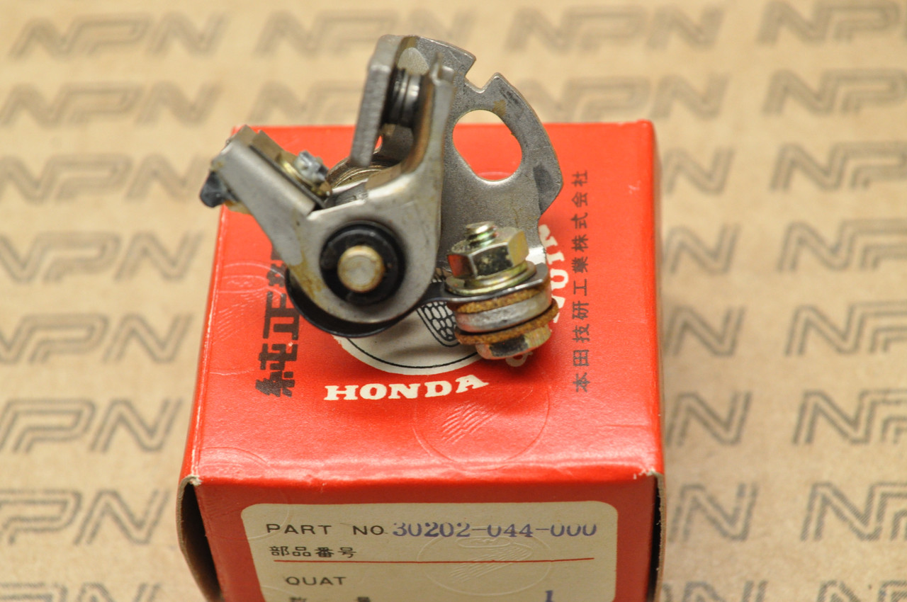 NOS Honda P50 Ignition Contact Points Breaker Assembly 30202-044-000
