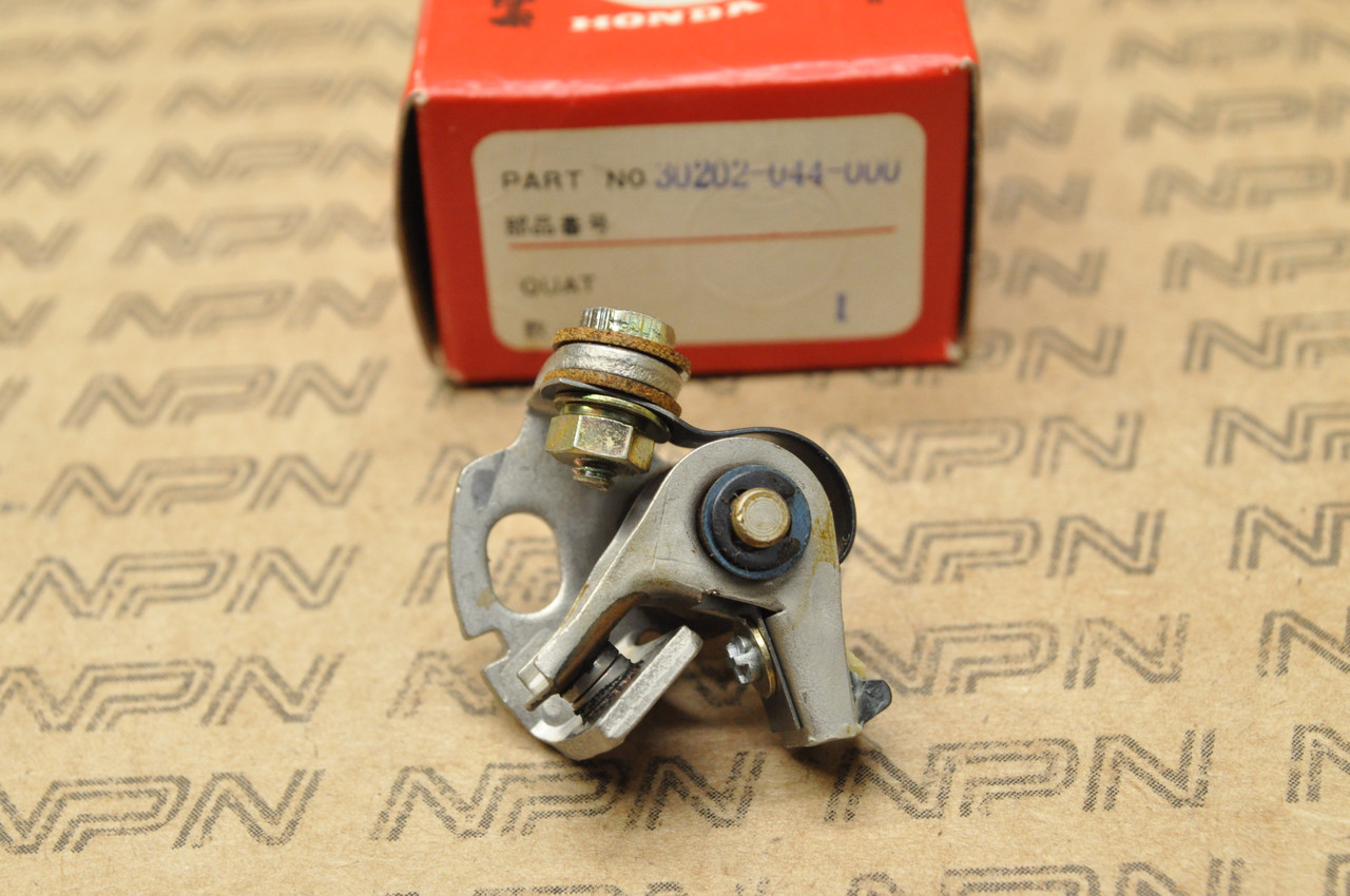 NOS Honda P50 Ignition Contact Points Breaker Assembly 30202-044-000