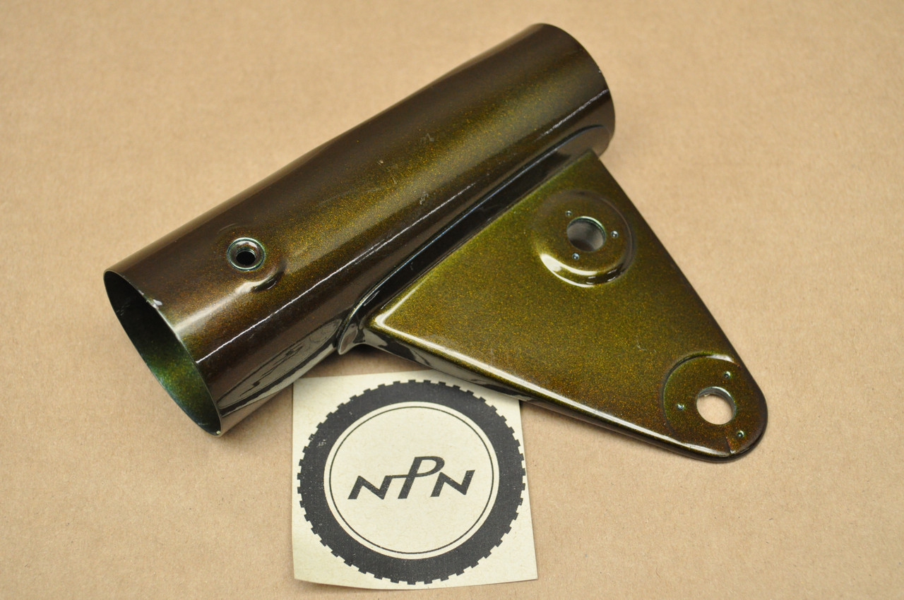 NOS Honda CB350 F Olive Right Head Light Front Fork Ear Mount 51602-333-000 LY
