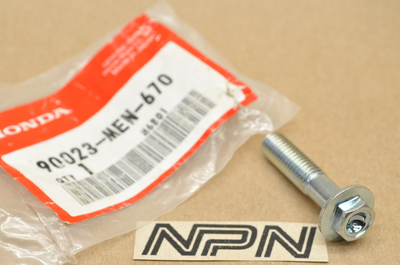 NEW OEM Honda CRF450 R CRF450X Left Crank Case Cover Flange Bolt 90023-MEN-670