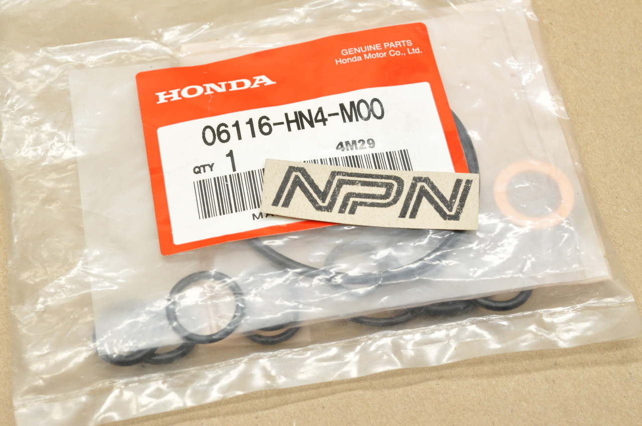 NEW OEM Honda TRX350 FM TRX350TM Fourtrax Washer O-Ring Kit 06116-HN4-M00