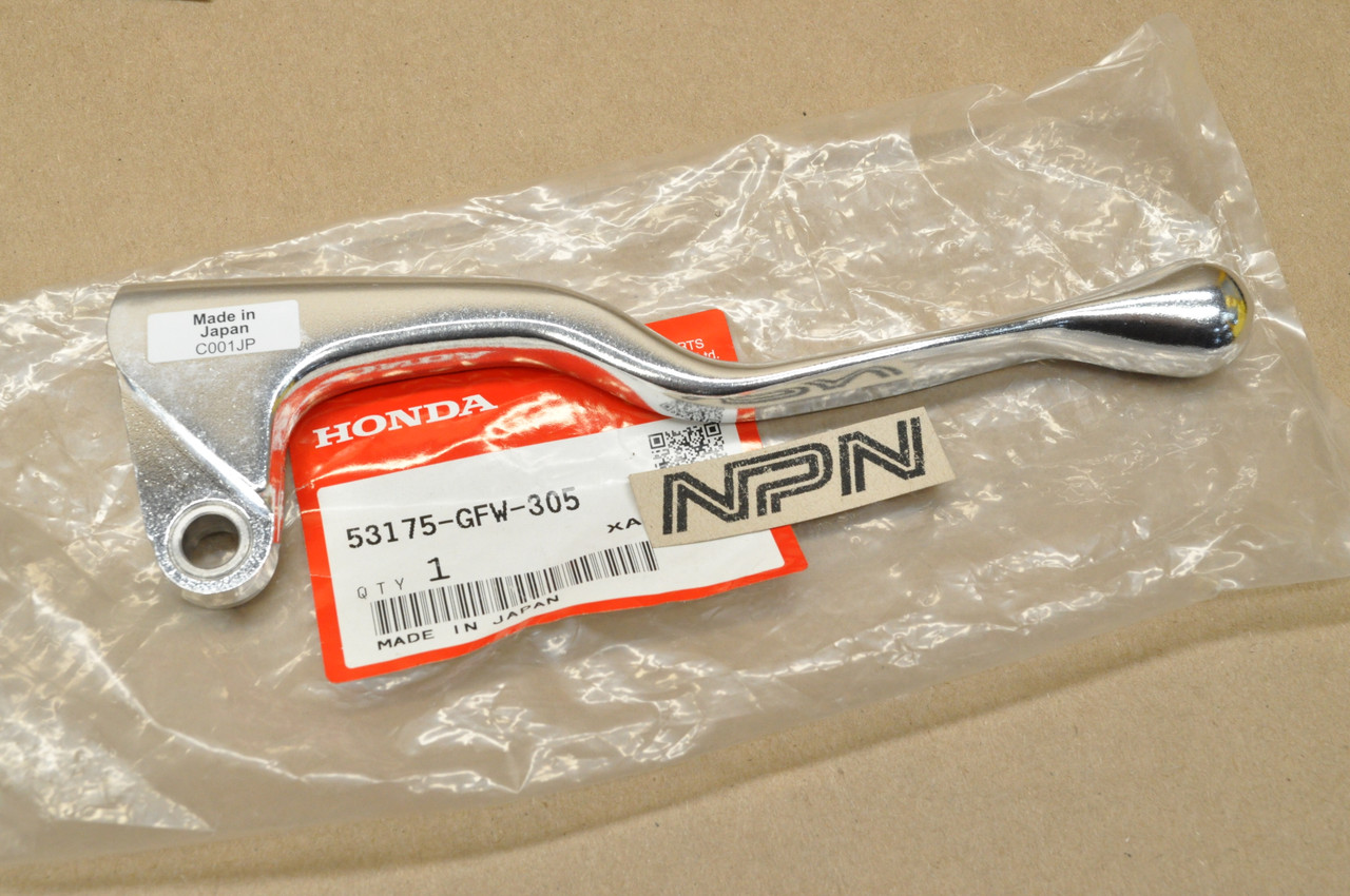 NOS Honda XR200 R XR80 R Right Handlebar Brake Lever 53175-GFW-305