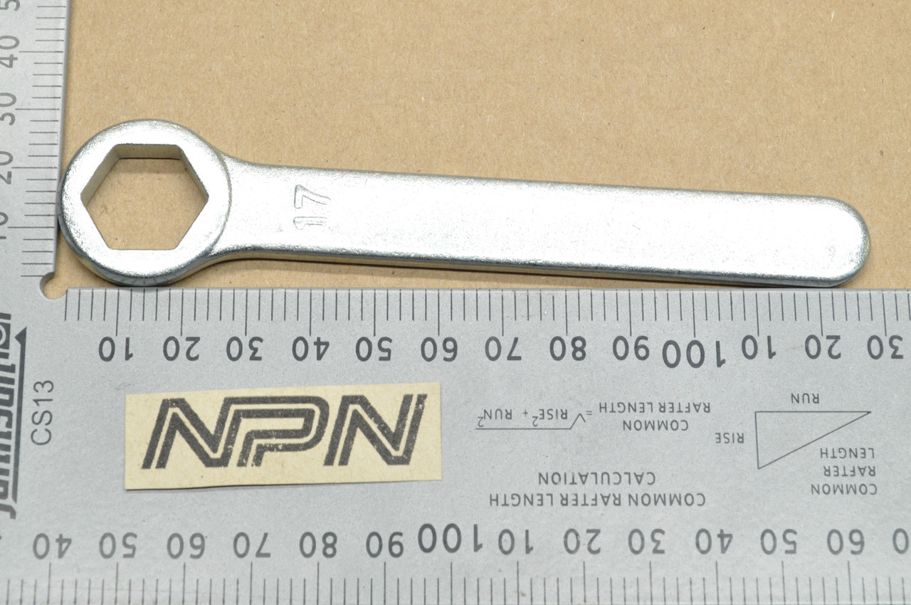 NOS Honda CMX250 VT1100 VT500 VT600 XL600 XR250 XR650 Wrench 17mm 89218-MF5-000