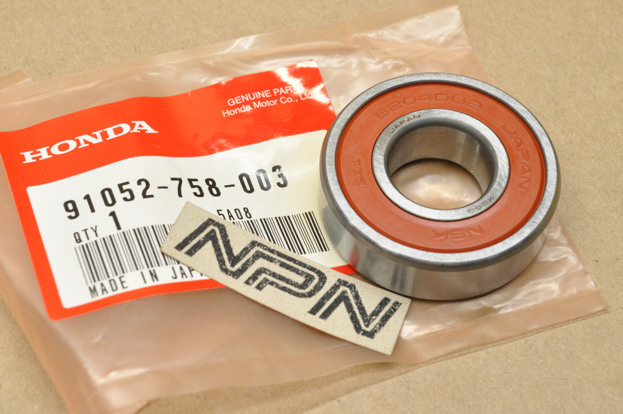 NOS Honda CD2038 CD4038 CD4538 H1011 H2013 Mower Tractor Bearing 91052-758-003