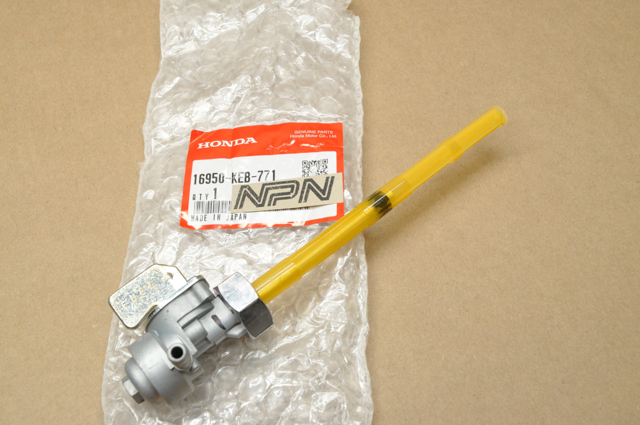 NOS Honda CMX250 C Rebel Fuel Gas Tank Petcock Valve w/ Screen 16950-KEB-771