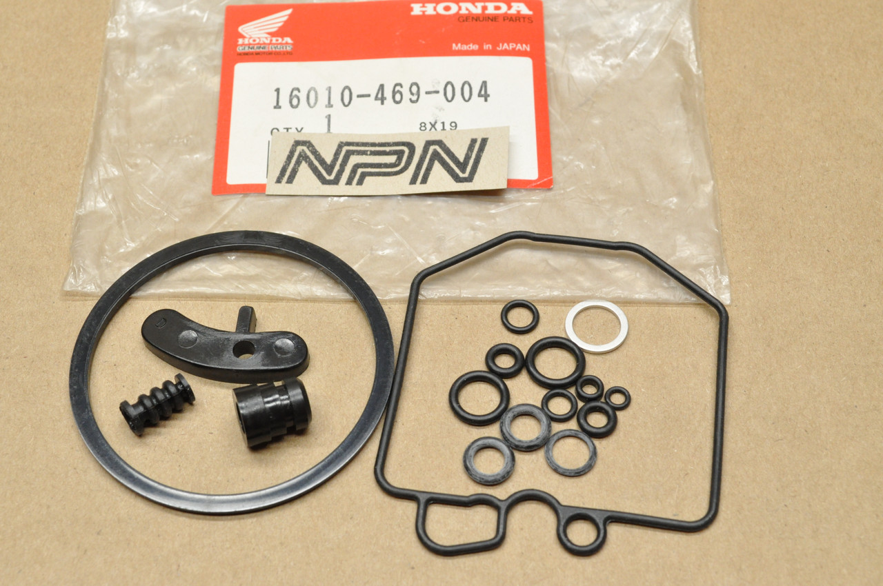 NOS Honda 1980-82 CBX Carburetor Gasket O-Ring Set 16010-469-004
