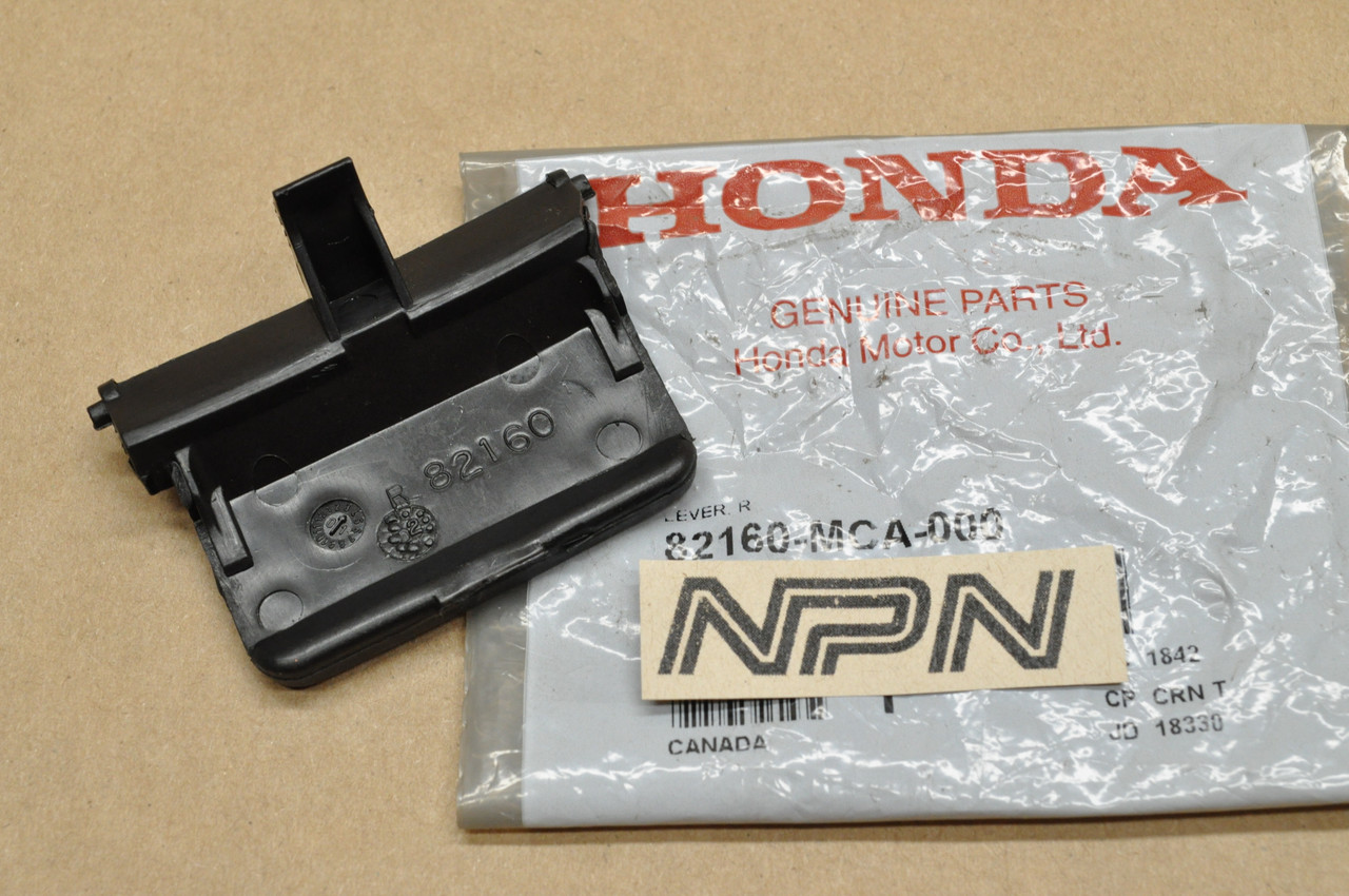 NEW OEM Honda 2001-05 GL1800 Gold Wing Trunk Storage Pocket Lever 82160-MCA-000