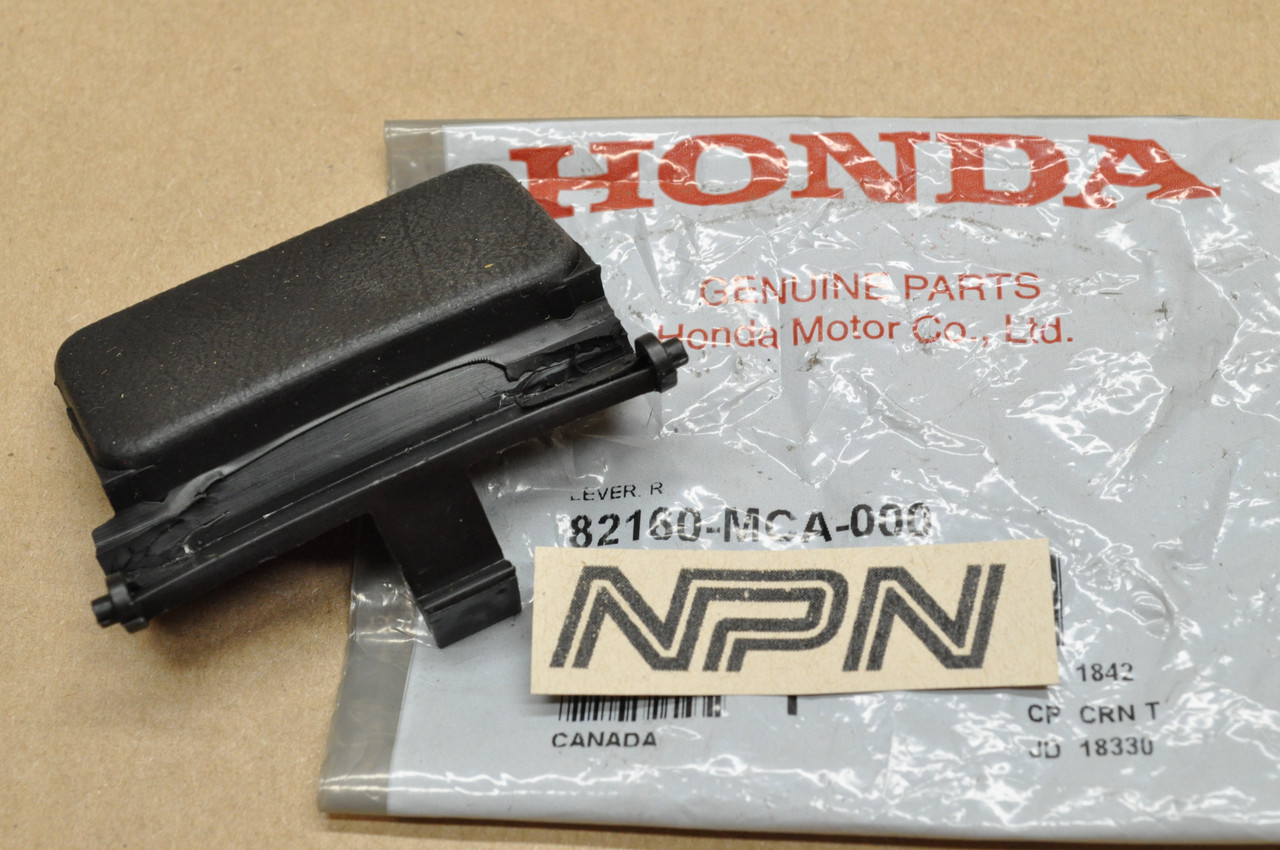 NEW OEM Honda 2001-05 GL1800 Gold Wing Trunk Storage Pocket Lever 82160-MCA-000