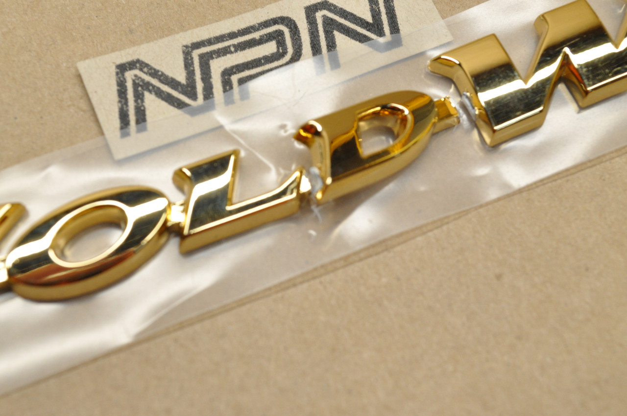 NOS Honda 1998-2000 GL1500 Gold Wing Side Cover Badge Emblem B 83606-MAM-A81