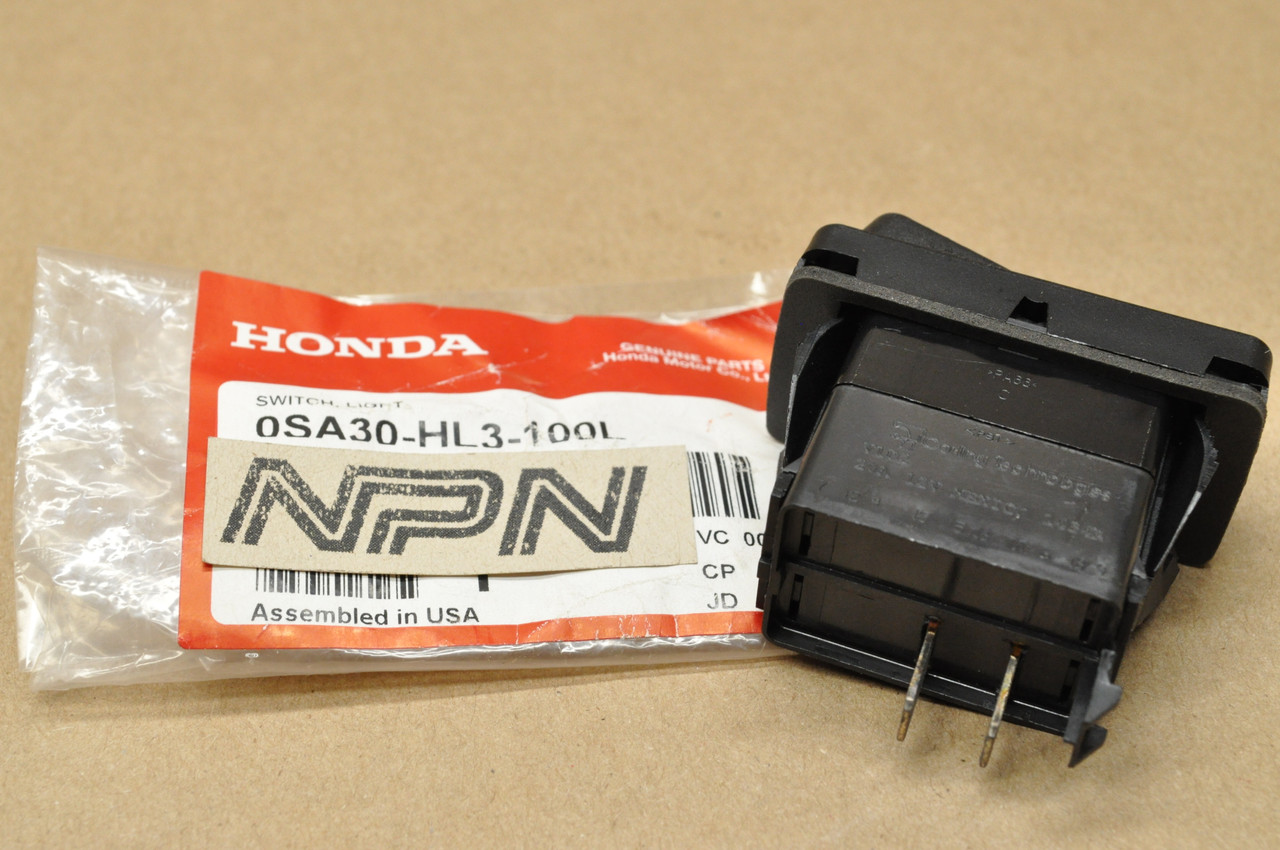 NEW OEM Honda SXS700 Pioneer Light Switch 0SA30-HL3-100L