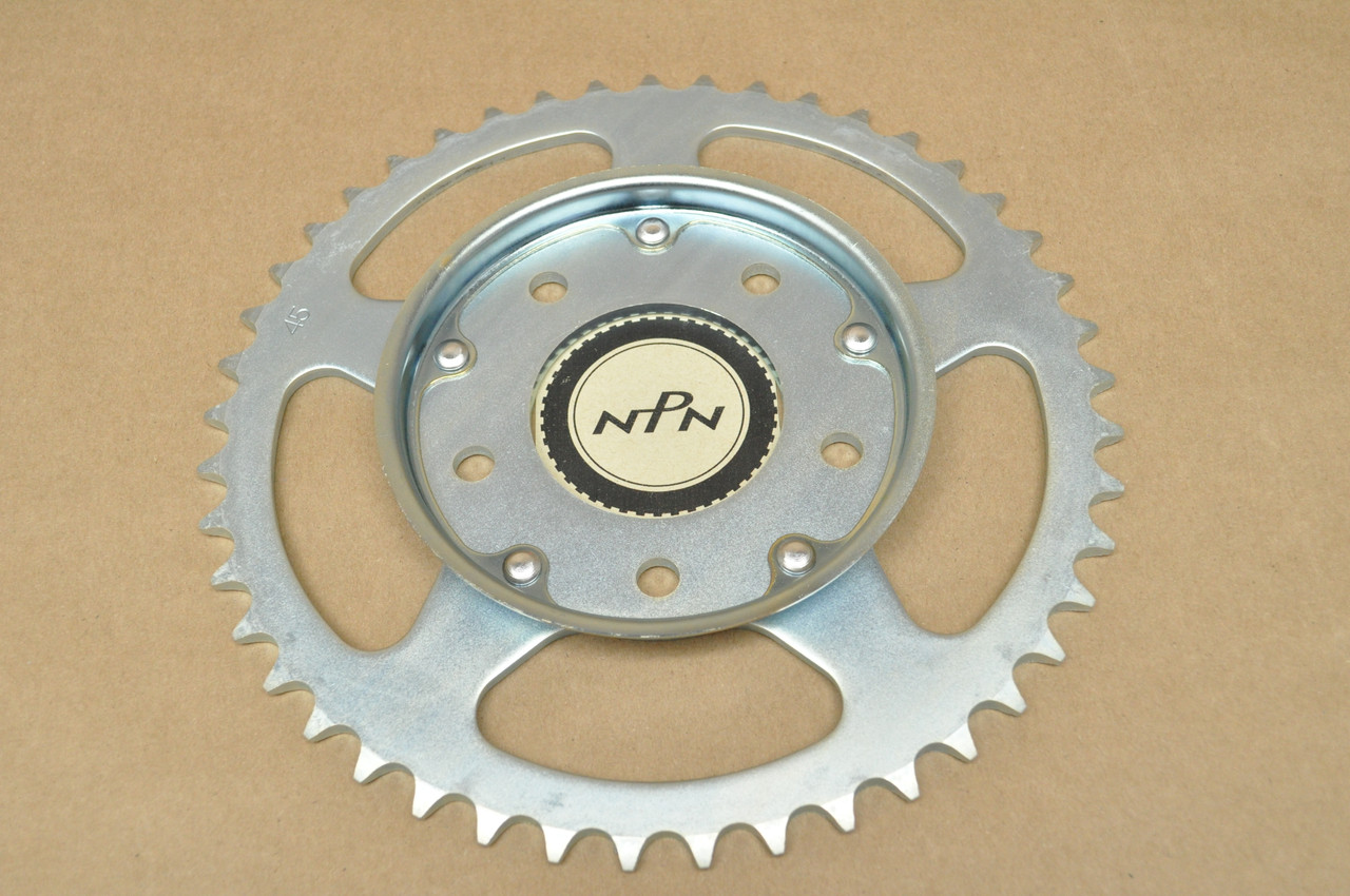 NOS Honda 1983-84 XL200 R Rear Final Drive Sprocket 45T 41200-KG1-670