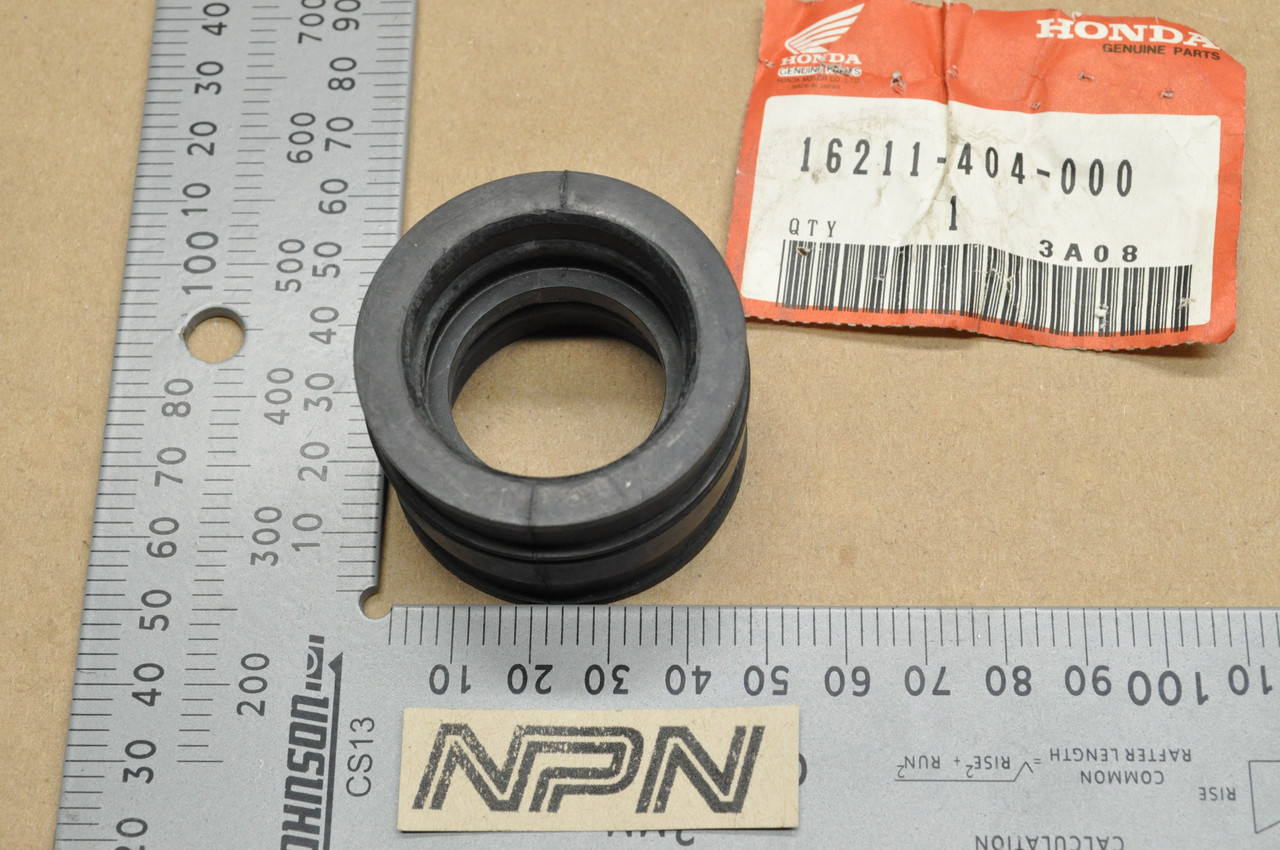 NOS Honda 1977-78 CB550 K Carburetor Insulator Intake Boot 16211-404-000