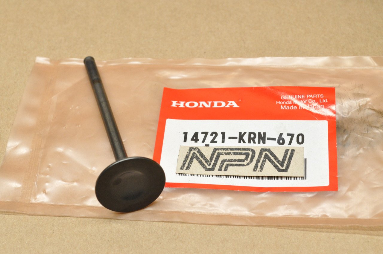 NEW OEM Honda CRF250 R CRF250X Exhaust Valve 14721-KRN-670