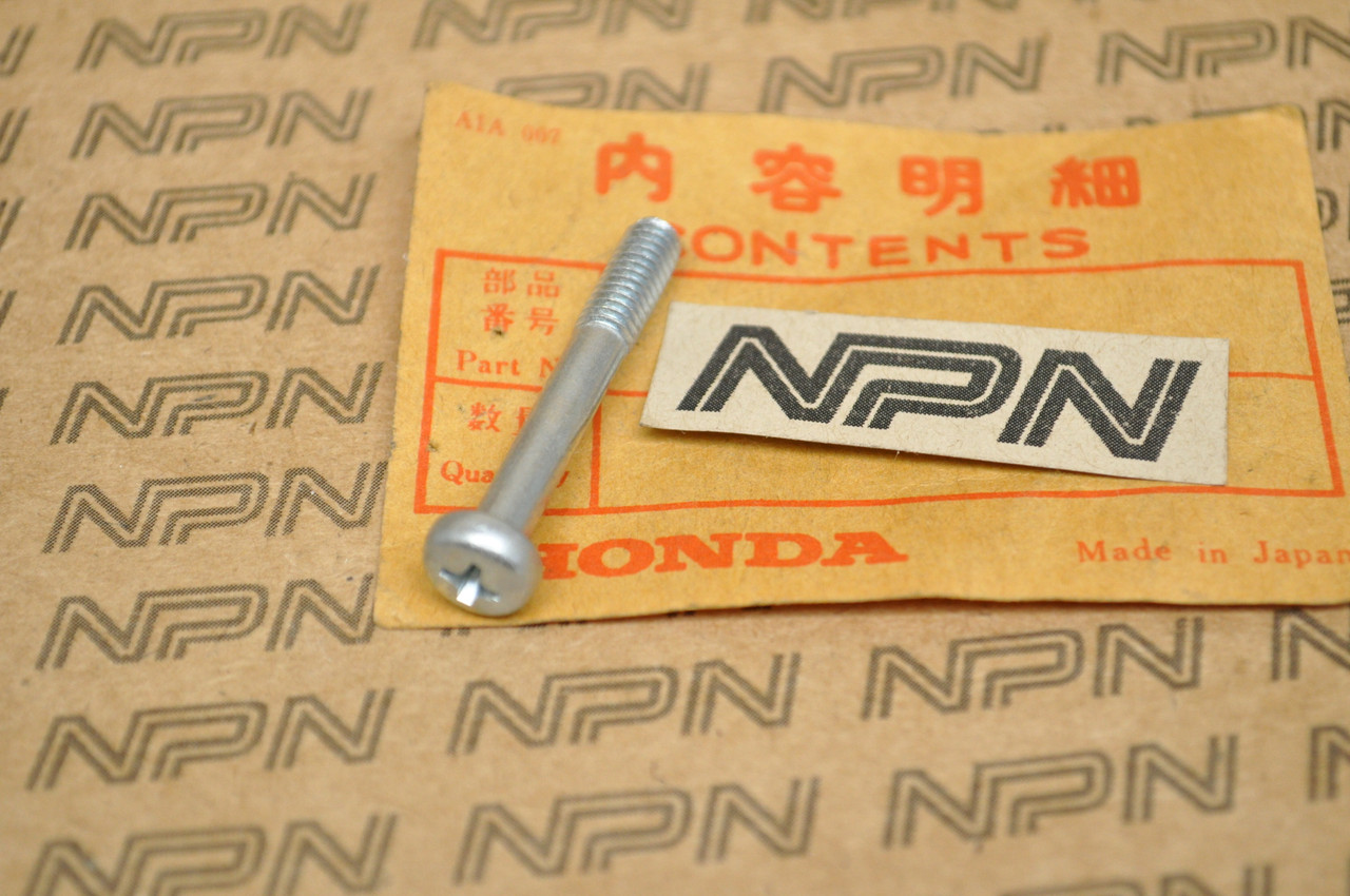 NOS Honda ATC250 CB400 CB450 CT70 CX500 FT500 GL1000 Z50 Screw 93500-05035