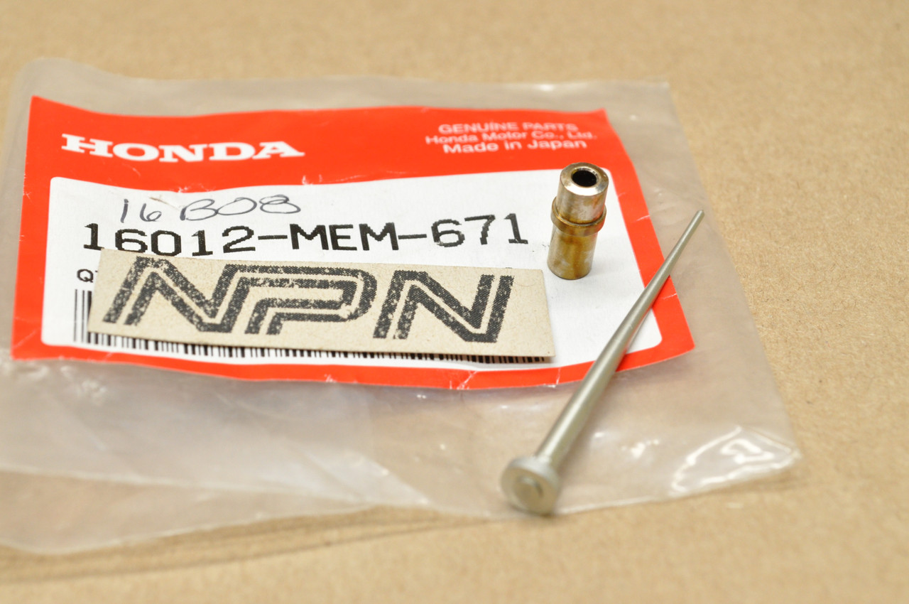 NEW OEM Honda VTX1300 Carburetor Jet Needle Set 16012-MEM-671