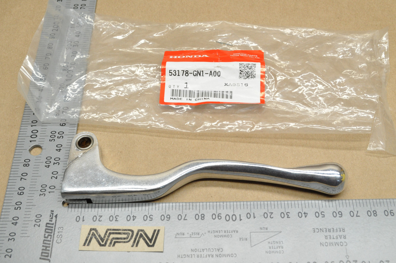NOS Honda XR100 R XR80 R Left Handlebar Clutch Lever 53178-GN1-A00