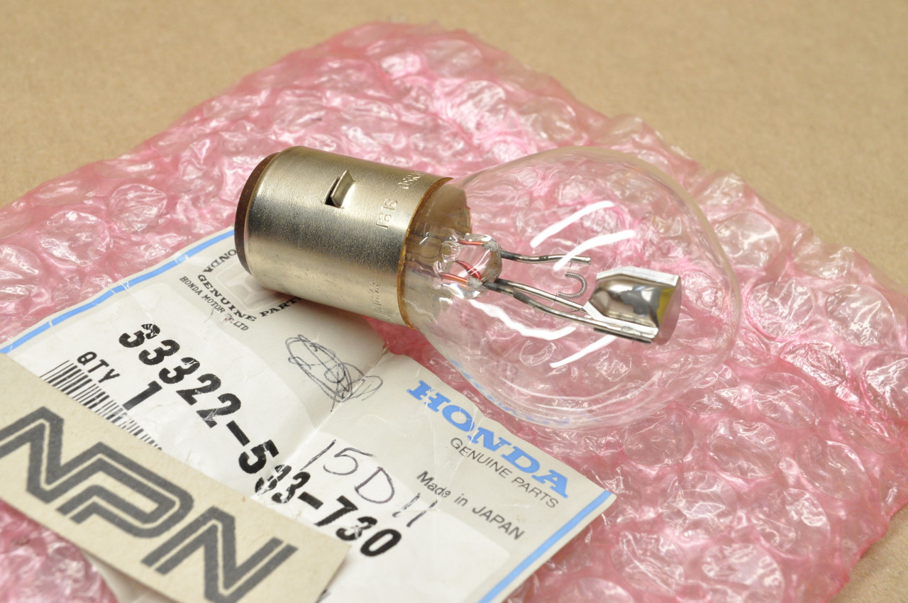 NOS Honda 1986-87 XR200 R XR250 R Head Light Bulb 12V 35/35W 33322-533-730