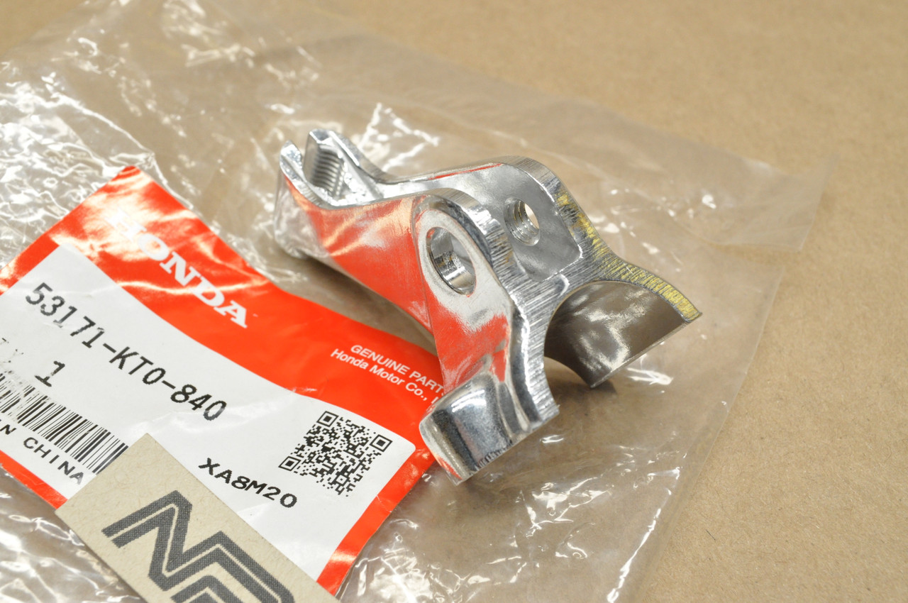 NOS Honda XR100 R XR200 R XR80 R Right Handlebar Brake Lever Perch 53171-KT0-840