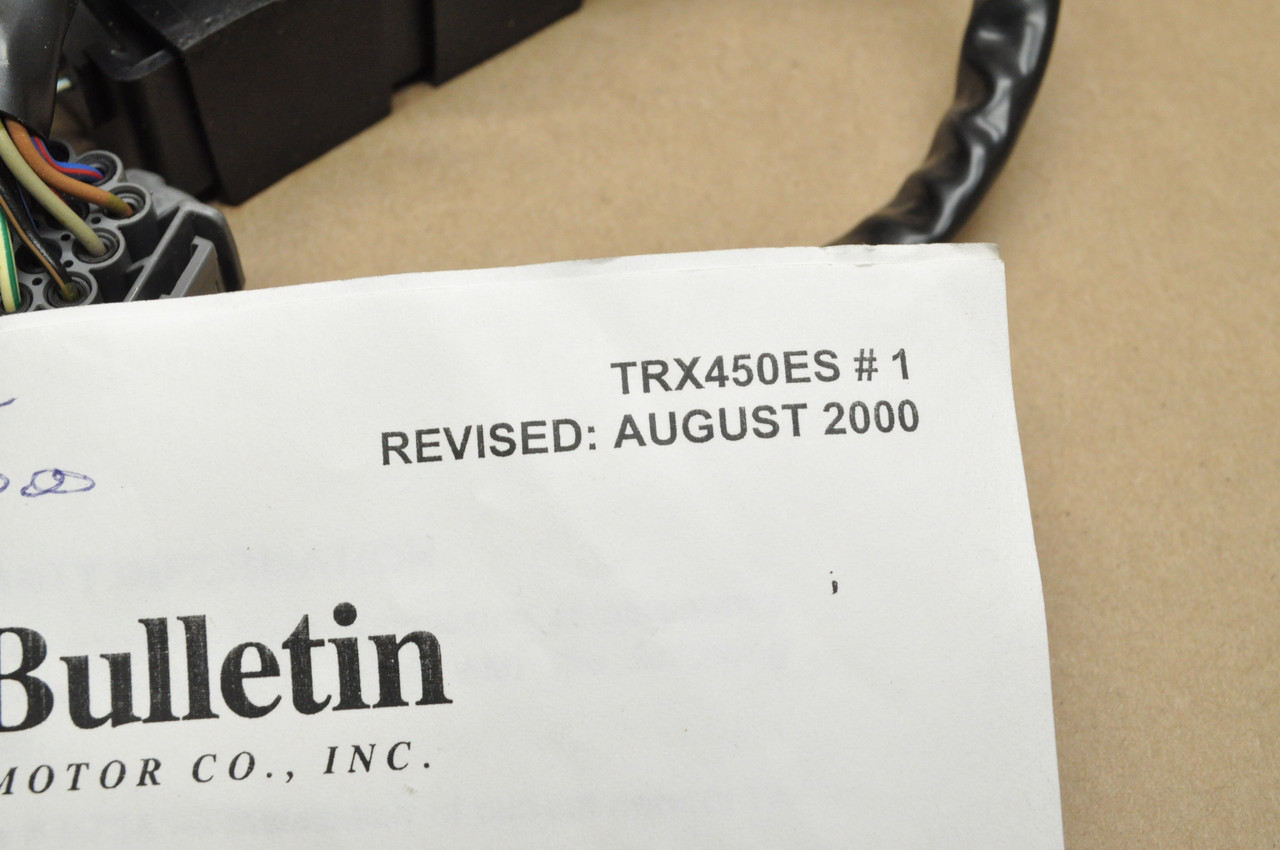 NEW OEM Honda 1998-99 TRX450 ES Fourtrax Current Control Kit 37290-HN0-305