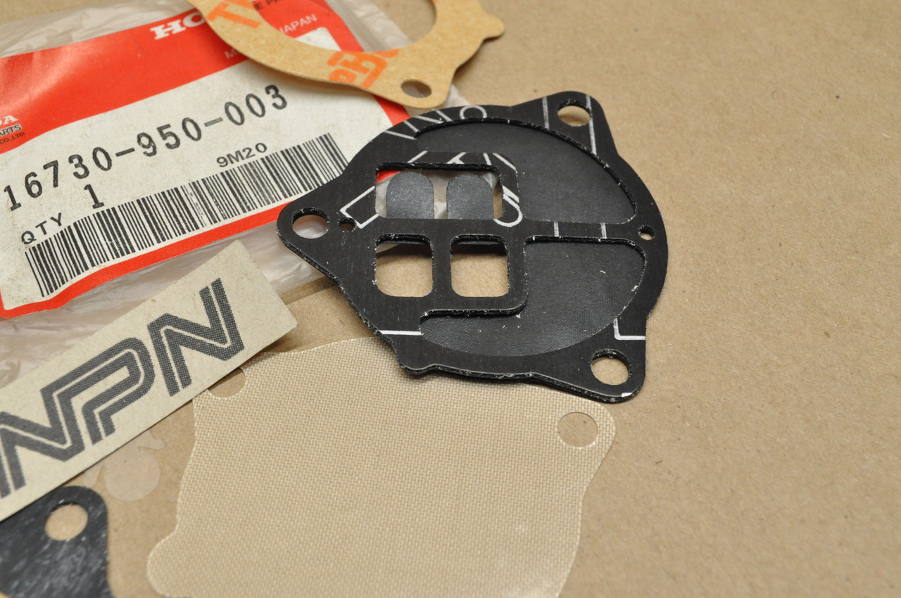 NOS Honda 1977-84 FL250 Odyssey Fuel Pump Packing Gasket Set 16730-950-003